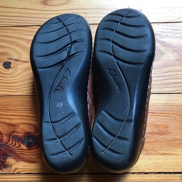 Clarks Brown Chocolate Bendables Loafer Clogs, EUC, 7M - Picture 8 of 10